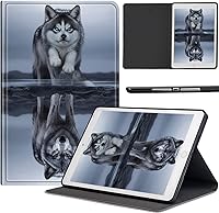 Vista 56 de Funda para Samsung Galaxy Tab S10 Lite / S10 FE / S9 FE 10.9 pulgadas, delgada de piel sintética con soporte de múltiples ángulos y función