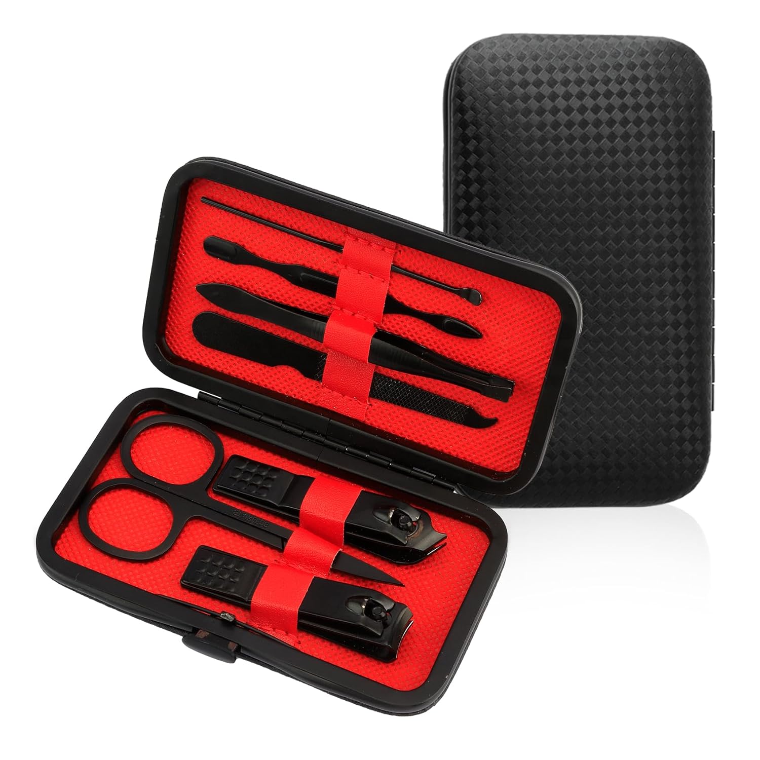 Manicure Kit Valentine Gift for Husband – Manicure Set, Nail Clippers Kit, 7 Pcs Manicure and Pedicure Kit, Black Nail Care Kit Valentine Easter Gifts For Men Dad Teens Boyfriend Father Women Mom Manicure Kit Valentine Gift for Husband – Manicure Set, Nail Clippers Kit, 7 Pcs Manicure and Pedicure Kit, Black Nail Care Kit Valentine Easter Gifts For Men Dad Teens Boyfriend Father Women Mom