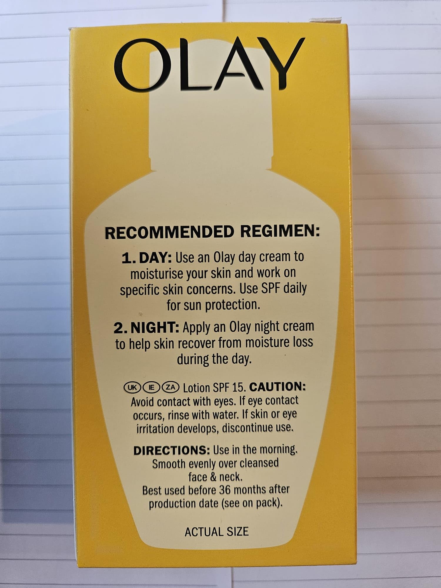 Olay Essentials Complete Care Daily UV Fluid with SPF 15 for Normal to Oily Skin, 100 ml