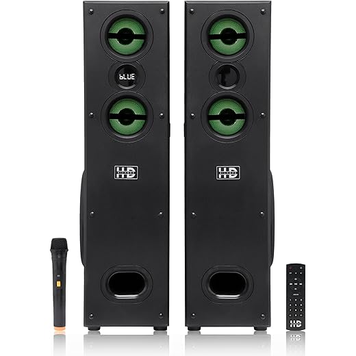 HD DIAMOND Signature Tower Speaker HD 1010BT 20 Channel wit