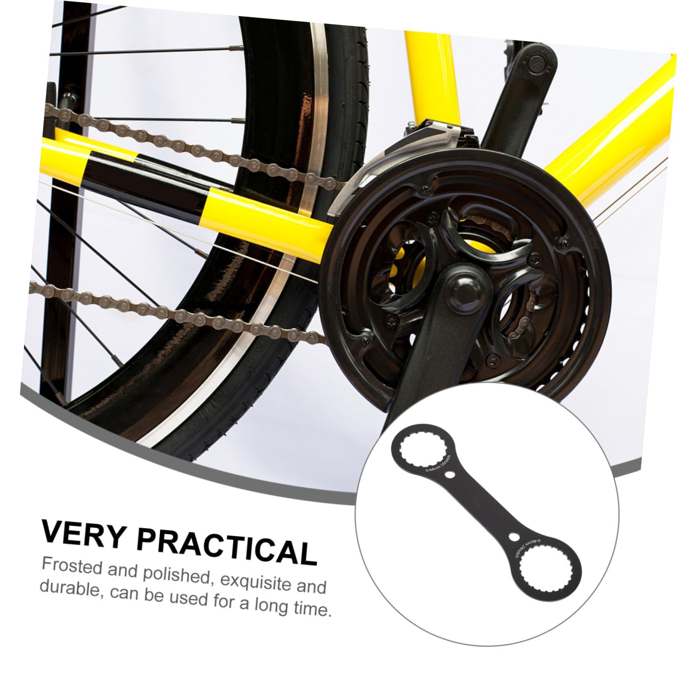 POPETPOP 4stücke Bottom Bracket Wrench Multifunktionales Fahrradwerkzeug Demontage Von Kurbelgarnituren Präzise Gefertigt Für Mountain Und Rennräder Ergonomisches Design Für Einfachen