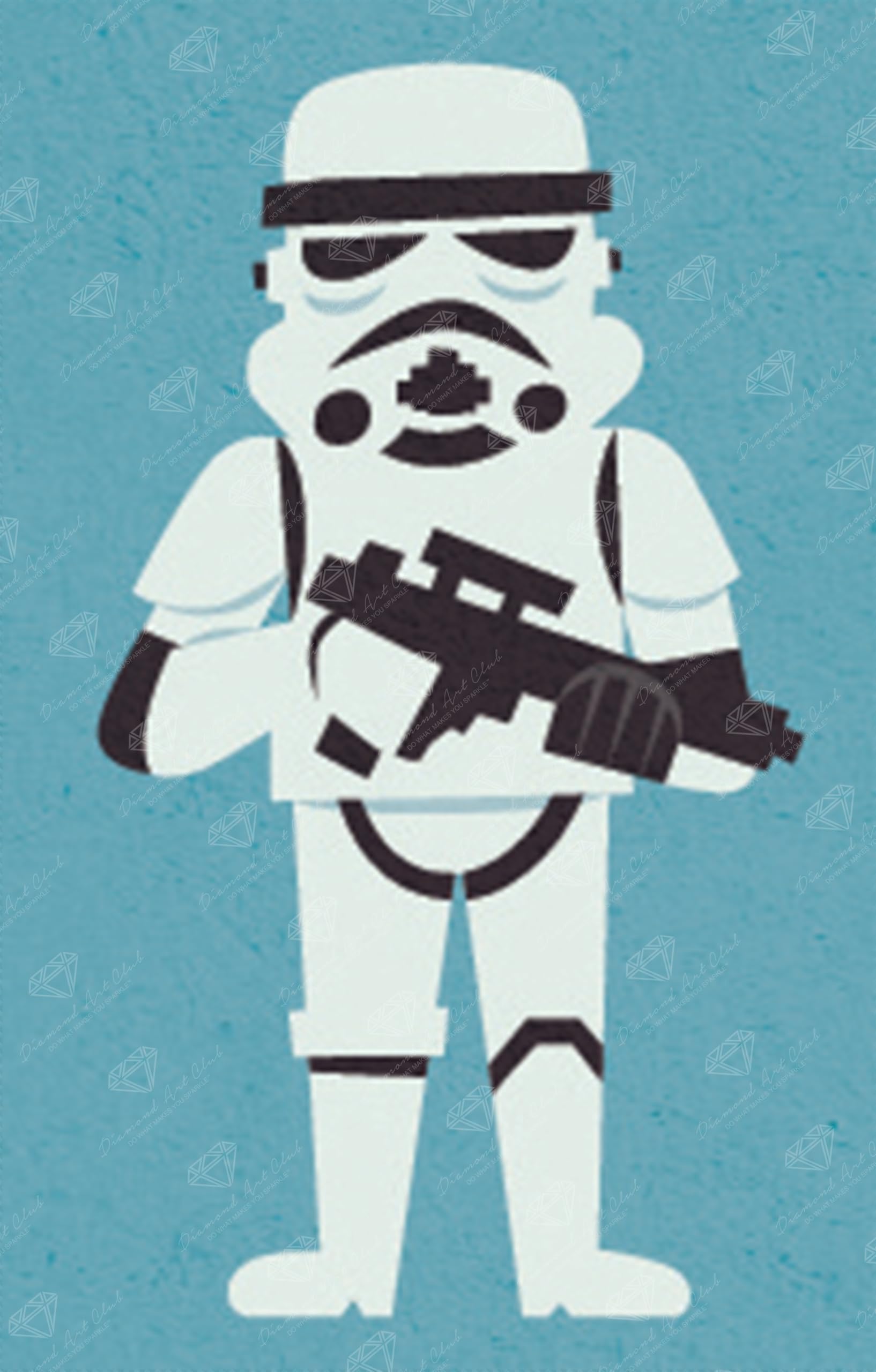 Diamond Art Kits for Adults - Imperial Soldier -1