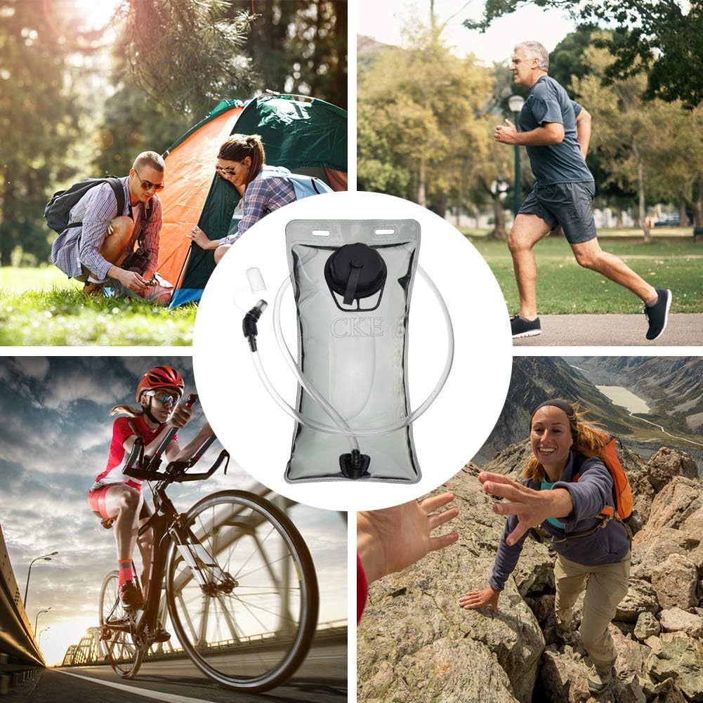 CKE Hydration Bladder 2L/70-Ounce 3L/100-Ounce for Water Backpack Hydration Pack Hydration Backpack for Running Hiking Biking Climbing : Sports & Outdoors