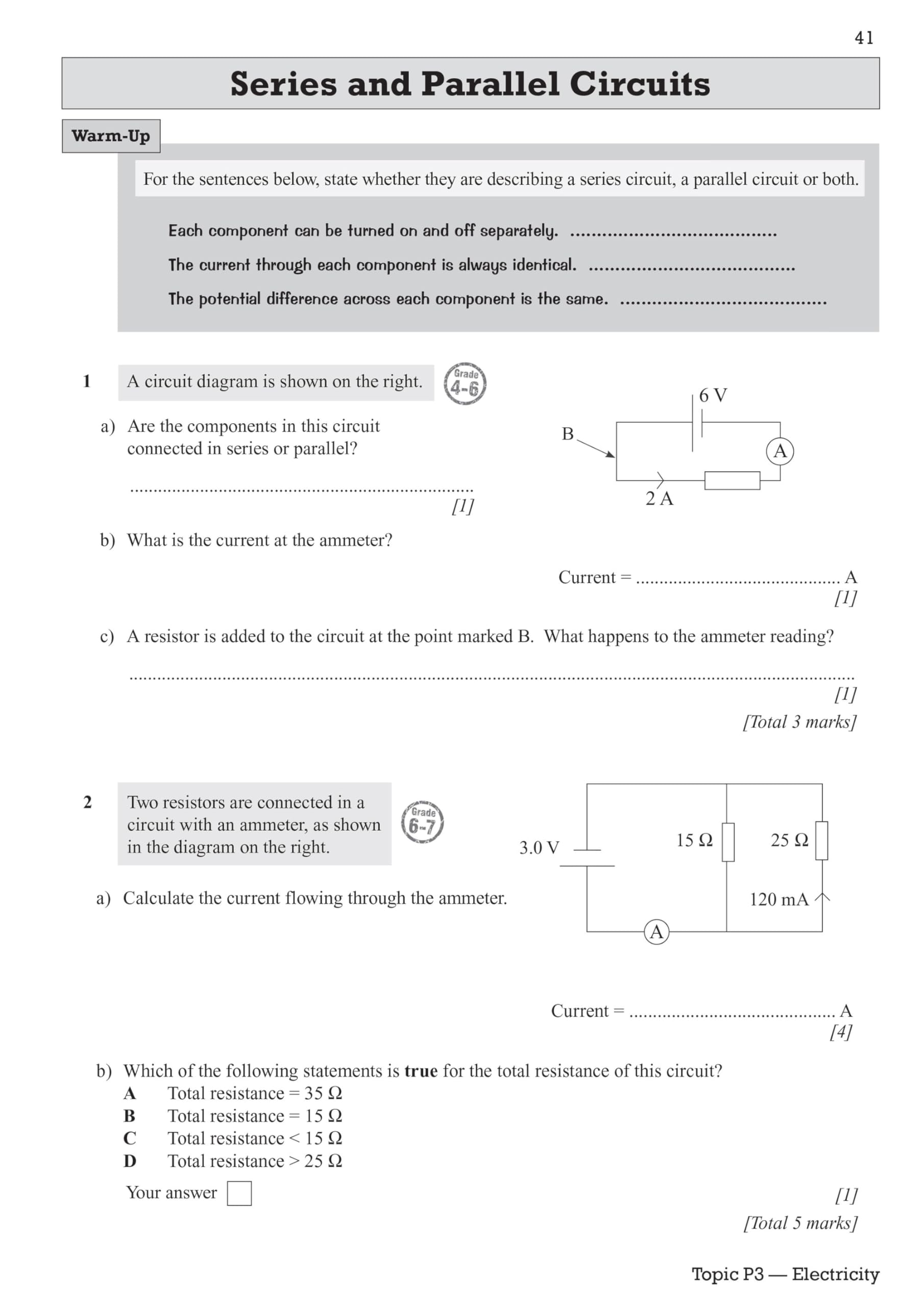 Grade 9 1 GCSE Phys OCR Gate Exam Wrkbk - Image 11