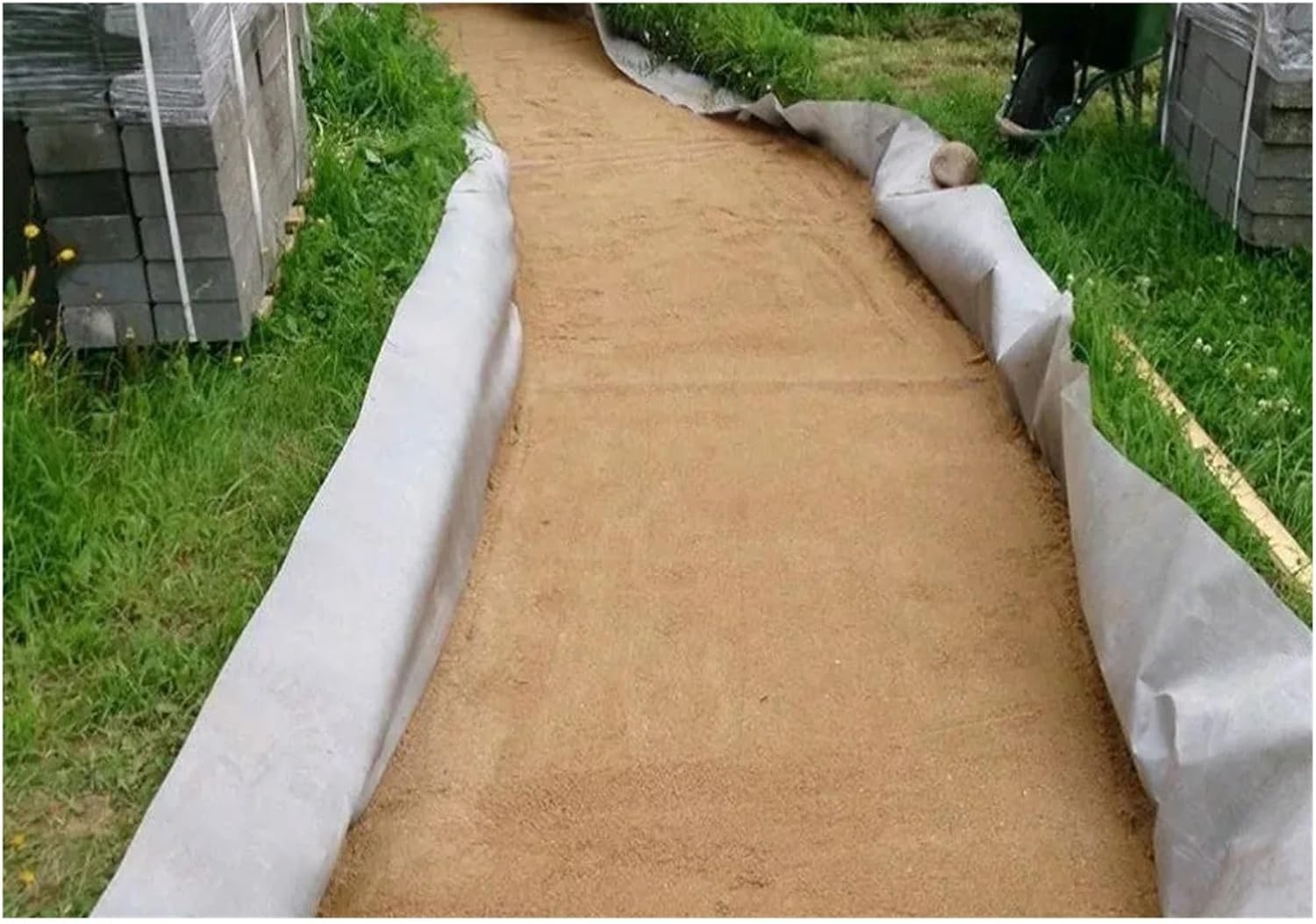 Non Woven Geotextile Fabric 3.3ft/4.9ft/6.5ft Wide