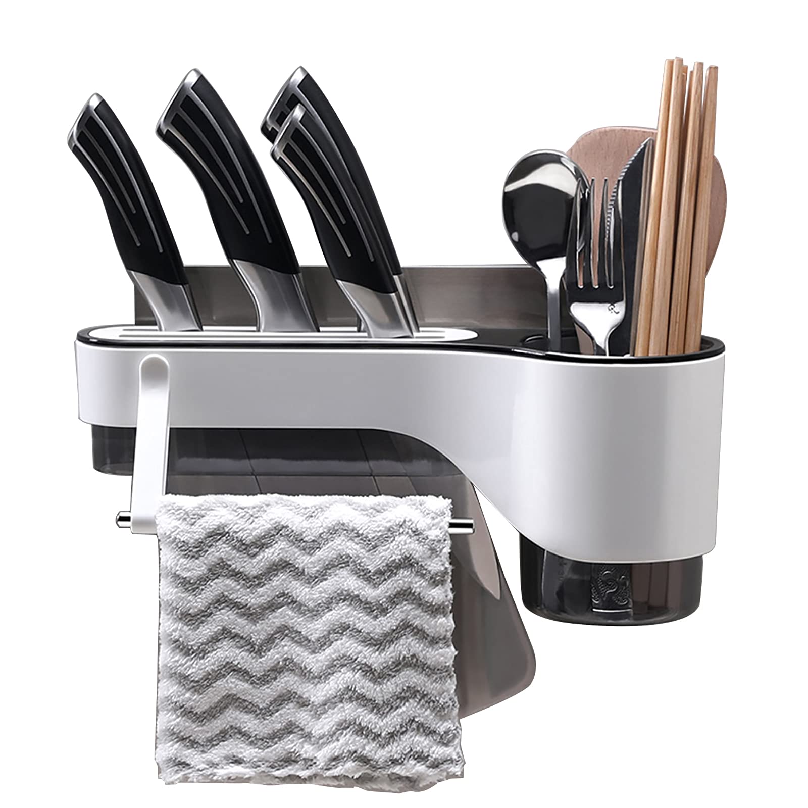 Organizador de cuchillos 3 en 1 para mantener tu encimera de cocina despejada