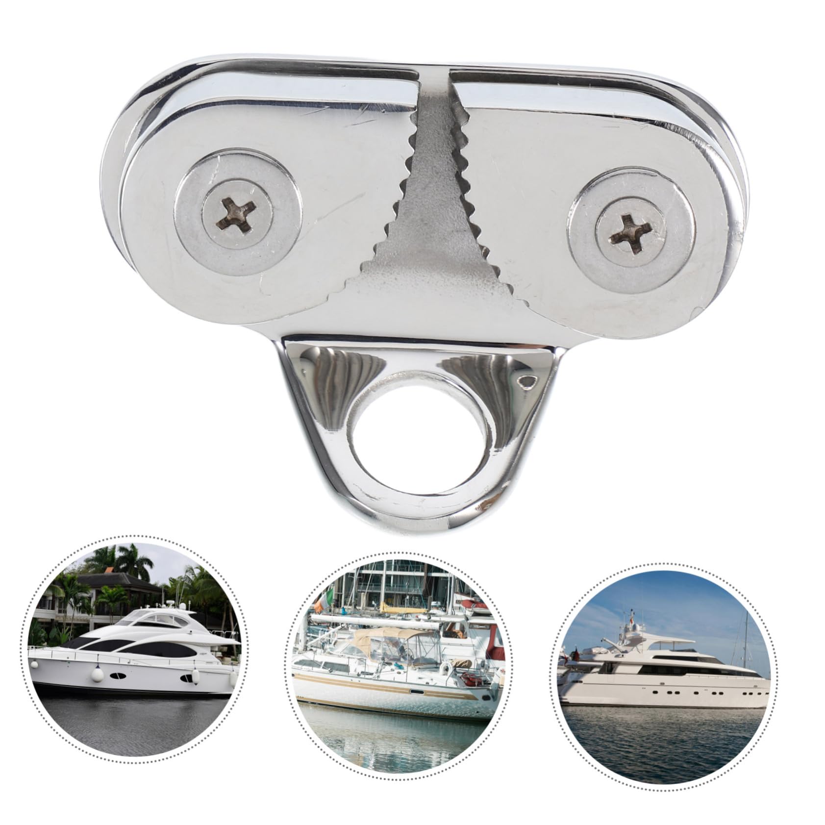 BESTonZON 316 Taquet Coinceur pour Voilier Harnais Taquet à Came pour Bateau Doubler Accessoire De Bateau Taquets De Bateau Taquet à Came avec Marin d'acier Canoë Accessoires De Bateau Marin