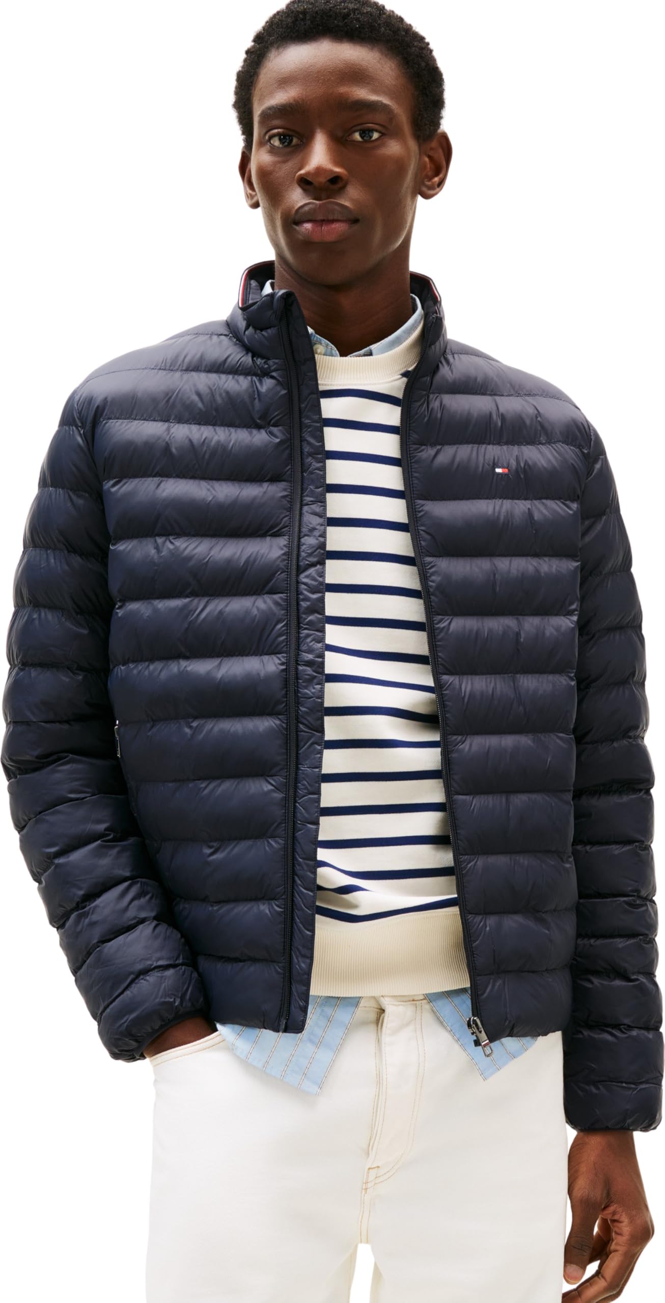 Tommy Hilfiger Core Packable Riciclato Giacca MW0MW39990 Altre Giacche, Blu, 3XL, Blu (Cielo Del Deserto), 3XL Plus-image