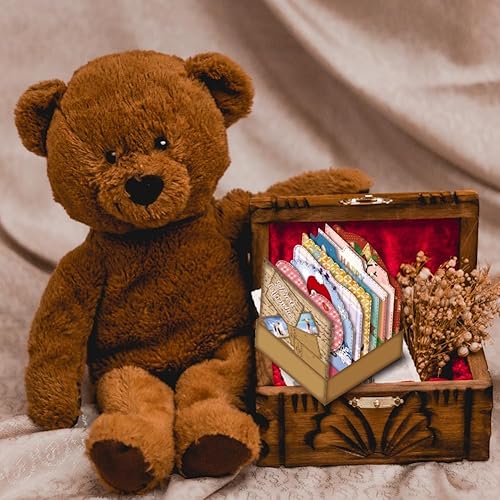 Miniatura 9 de GLOBLELAND 3 piezas de manual y troqueles de corte de texto, mini álbum, mini folleto, plantillas de estampado en relieve para álbumes de recortes,