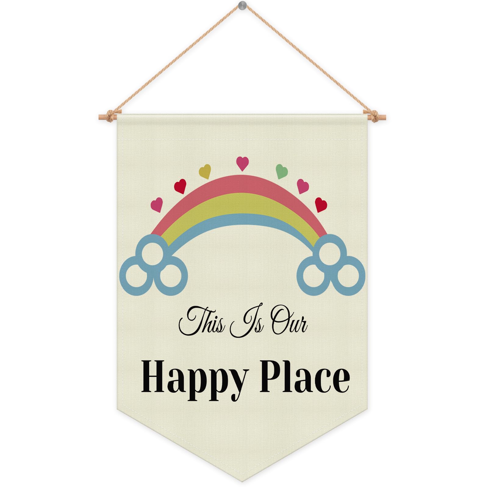 Inspirational Wall Decor for Kids Hanging Flag Motivational Positive Quotes Wall Banner for Nursery Bedroom Playroom Kids Room Wall Sign Decor Gift for Toddler Girls Teen Christmas Birthday Gifts