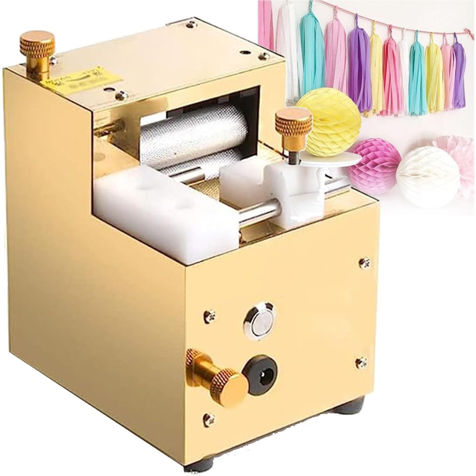 TBLOTYD Fringer Cutting Machine, Paper Art Tassel Rolling Tool,Rechargeable DIY Quilling Tassel Cutting Machine