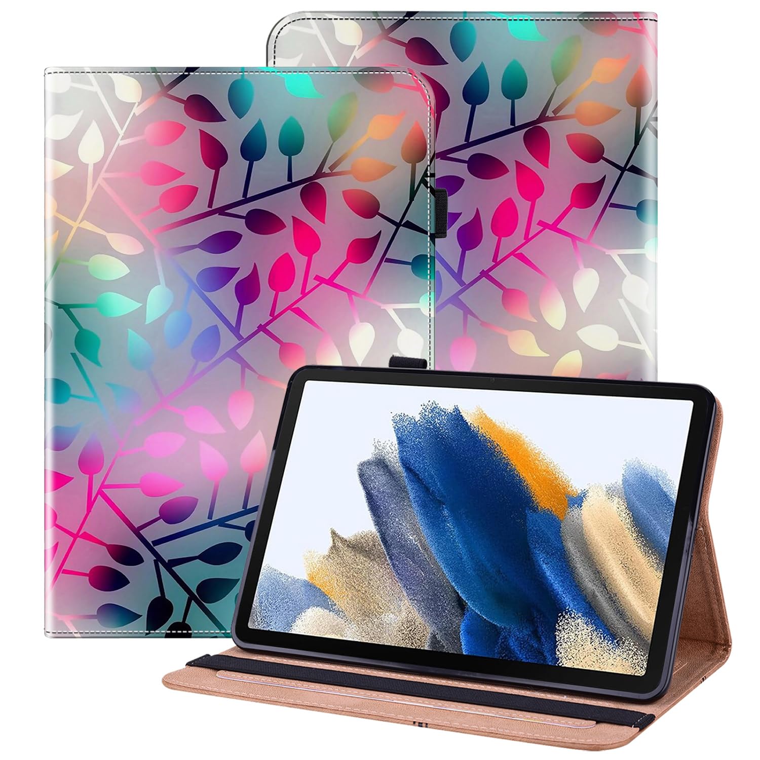 Cover Tablet Portacarte BOLELAW Custodia Per Honor Pad X8a 11 Pollici 2024 - Pelle Con Penna, Portacarte, Supporto, Viola Portacarte Tablet - Foto 12