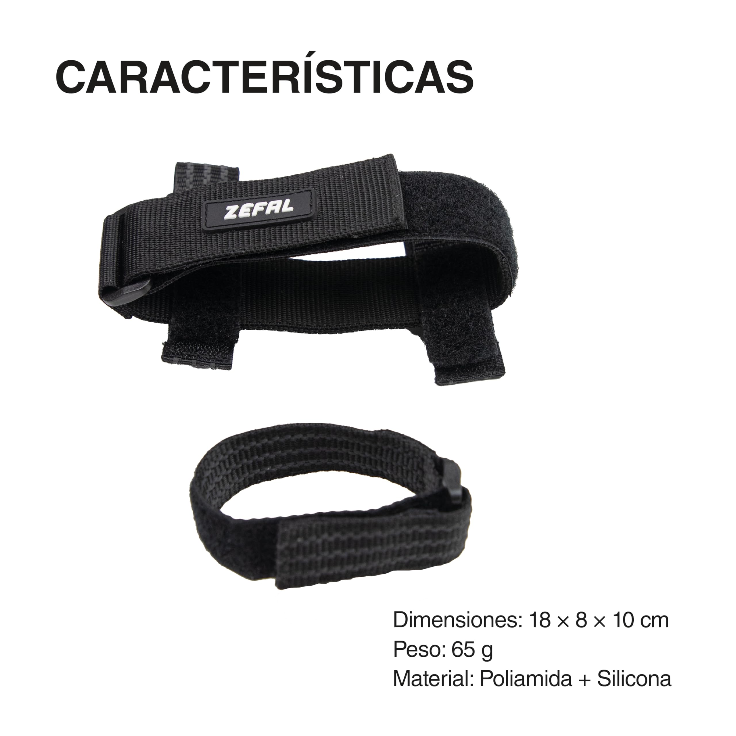 ZEFAL K-Traz Holster – Soporte para Candado en U de Bicicleta – Soporte Antirrobo de Bicicleta Universal – Ultra Resistente