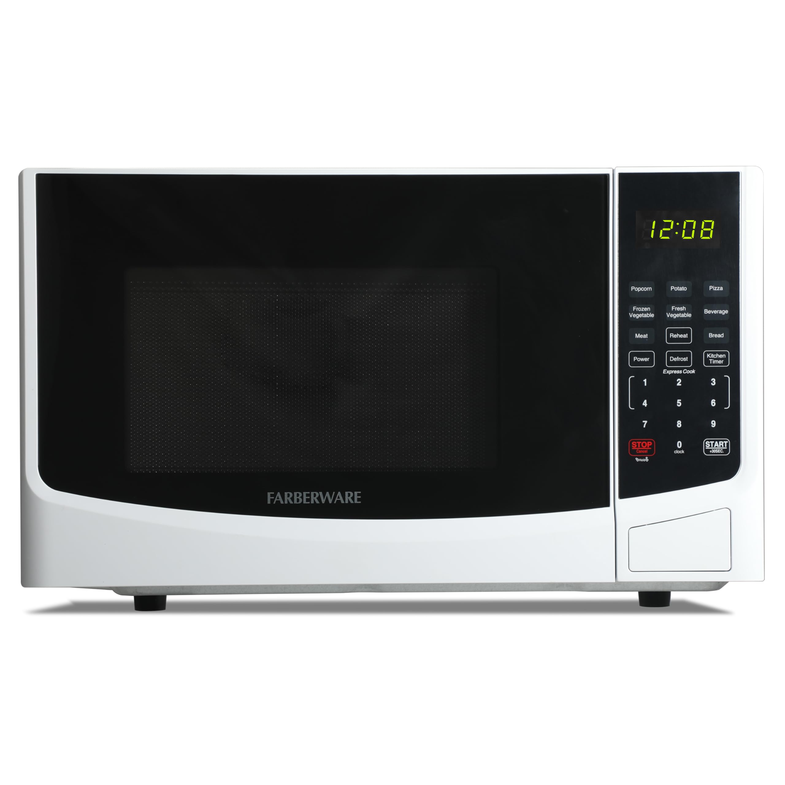 Farberware 0.9 Cu. Ft. Countertop Microwave (White)