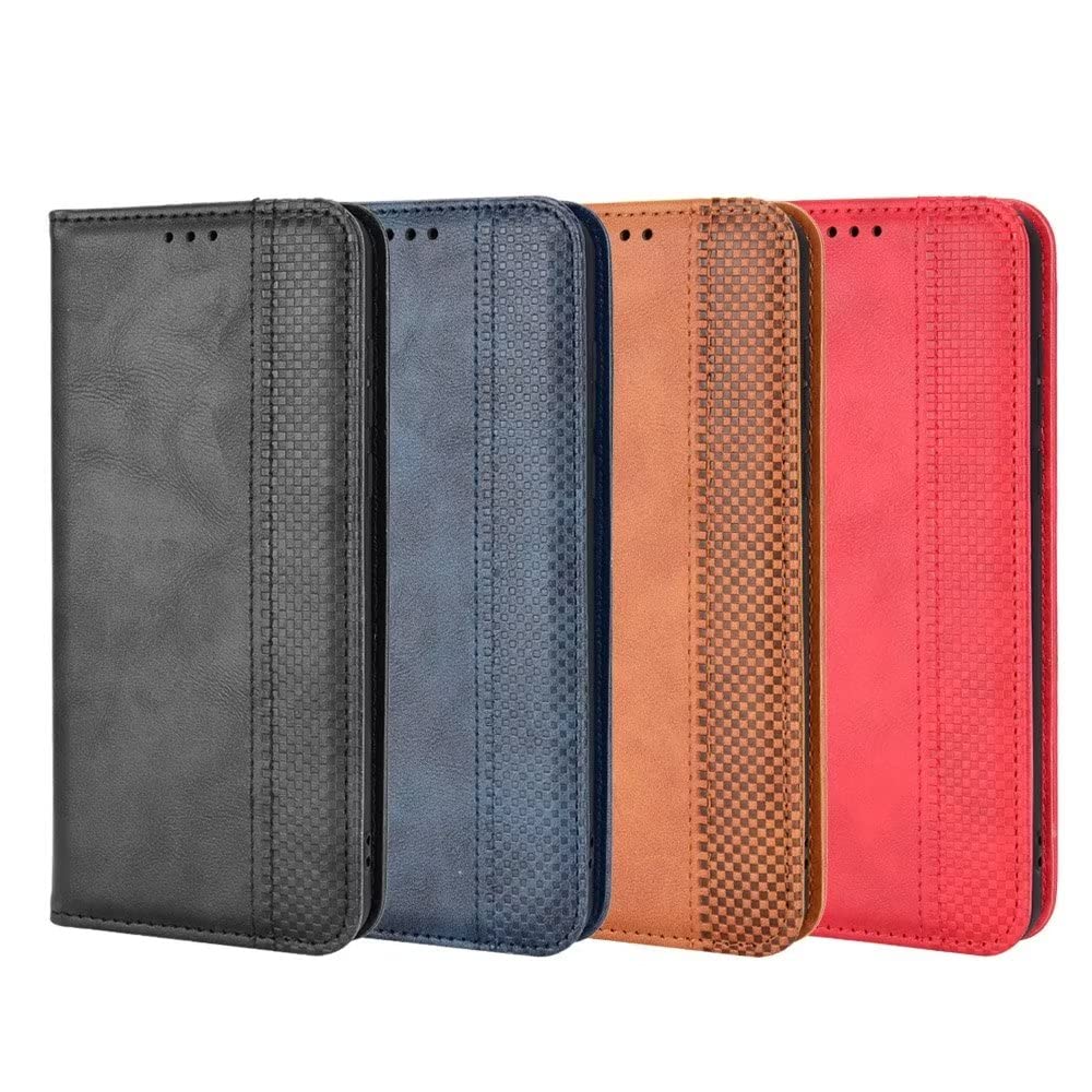 EASSGU Custodia per Realme C31 (6.5 Inches) Flip Folio Cover Magnetica per Telefono in Pelle con 3 Slot per Schede 1 Portafoglio, Case - Rosa