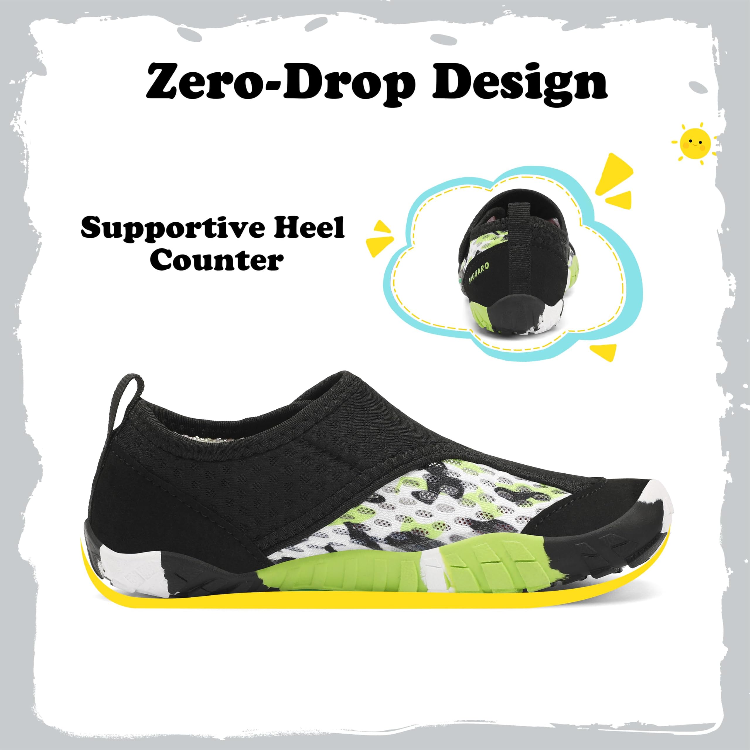 SAGUARO Barfußschuhe Kinder Outdoor Sport Barfuß Schuhe für Jungen Mädchen Gr.24-36
