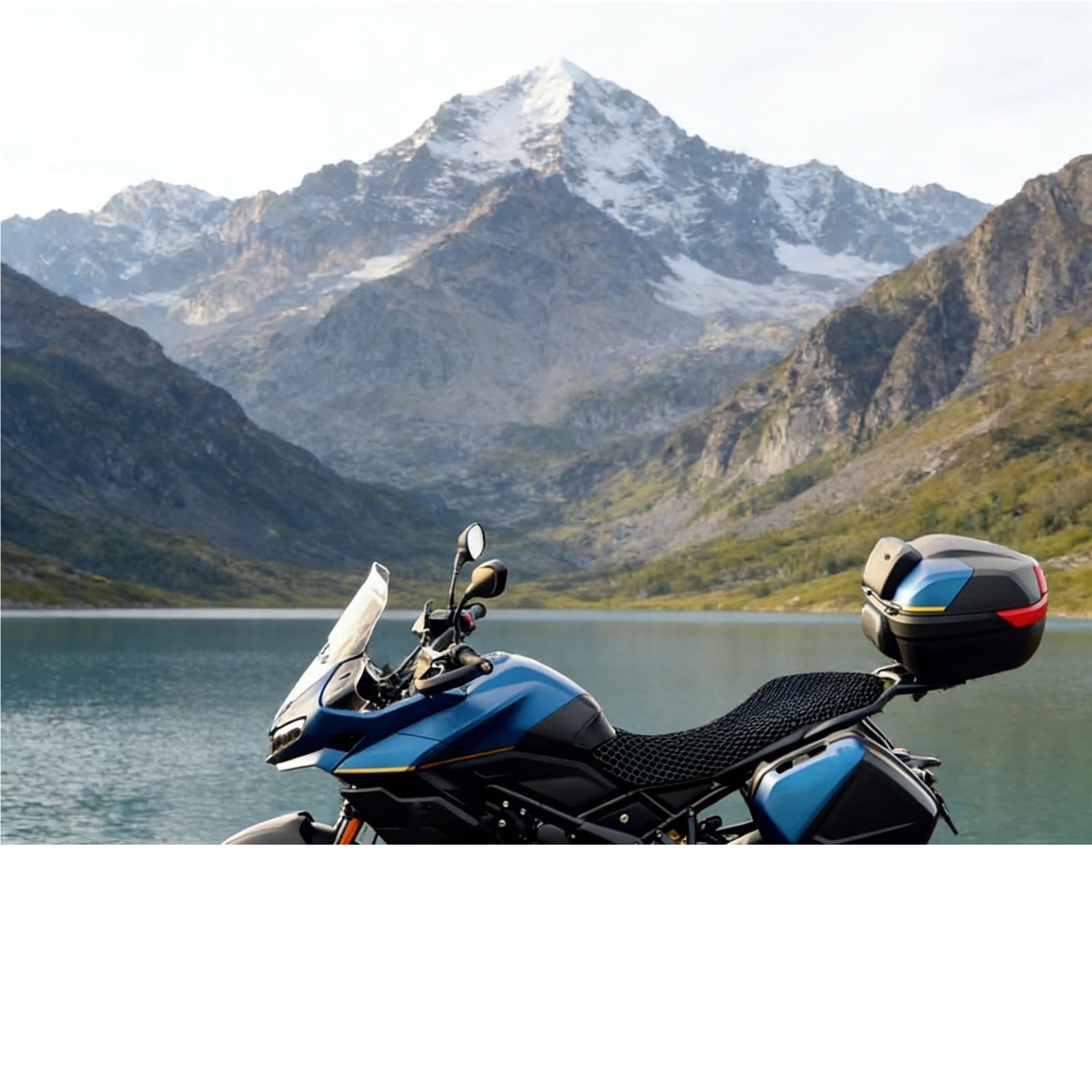 Per Triumph TIGER SPORT 800 2026 TOUR 3D Nylon A Nido D'ape Mesh Proteggi Cuscino Sport Tour Coprisella Moto Antiscivolo