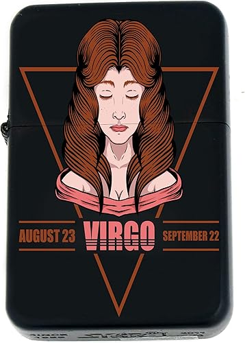 Miniatura 10 de Letreros del zodiaco de cumpleaños, símbolos de horóscopo, colección de iconos de astrología, regalos infinito negro mate resistente al viento (Leo)