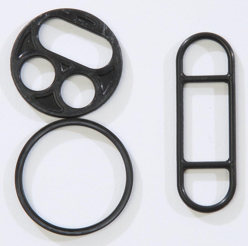 Fuel Petcock Repair Kit Compatible with Kawasaki ZX600J Ninja ZX6R 2000-2002 Street Motorcycle Part# 118-5032