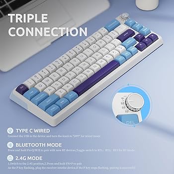 kiyo❤️ Amazon.com: 7KEYS Retro Typewriter Mechanical Gaming