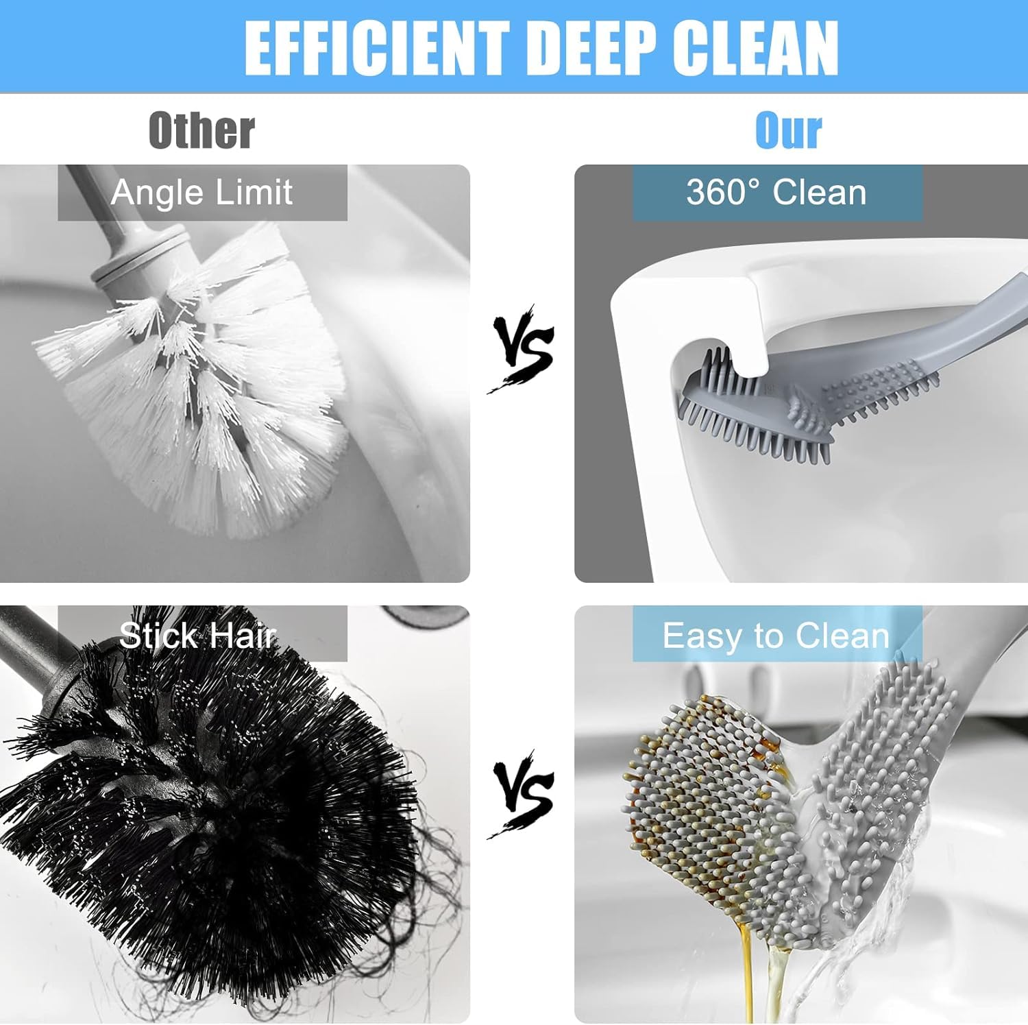 RECLUSE Golf Toilet Brush - 2 Pack -5 RECLUSE Golf Toilet Brush - 2 Pack -5