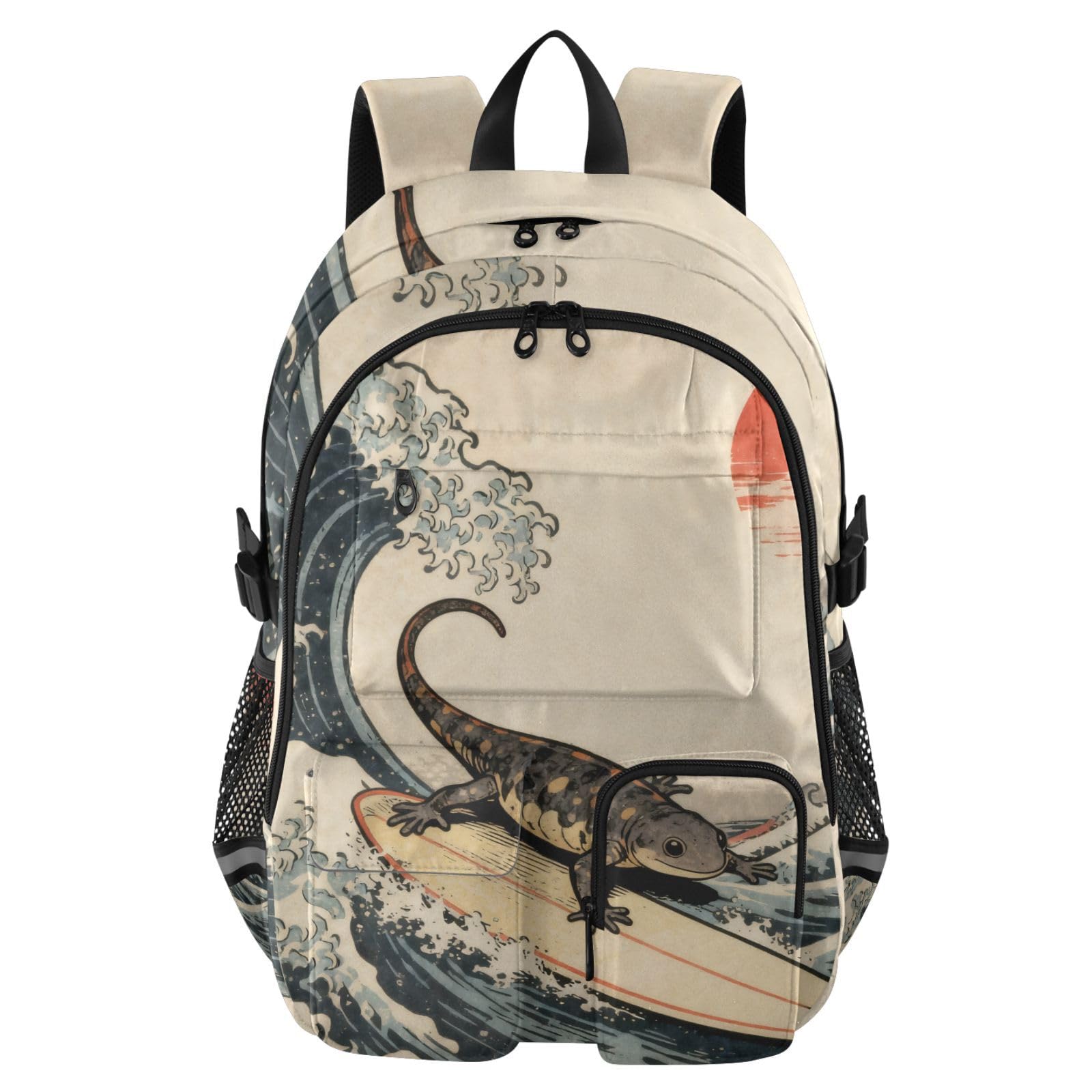 Mochila para laptop con diseño de suricata para la escuela de adolescentes de 7 a 18 años 8