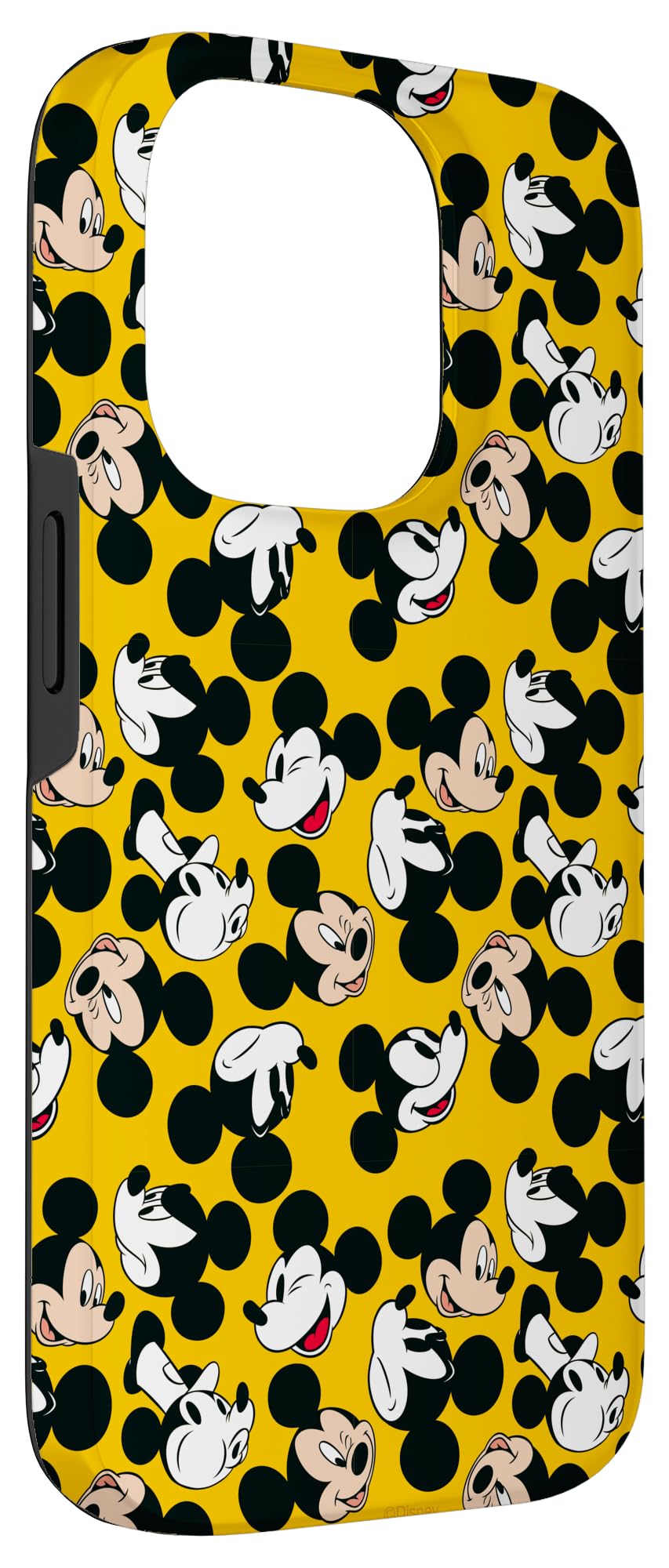 Custodia per iPhone 14 Pro Disney Topolino Giallo