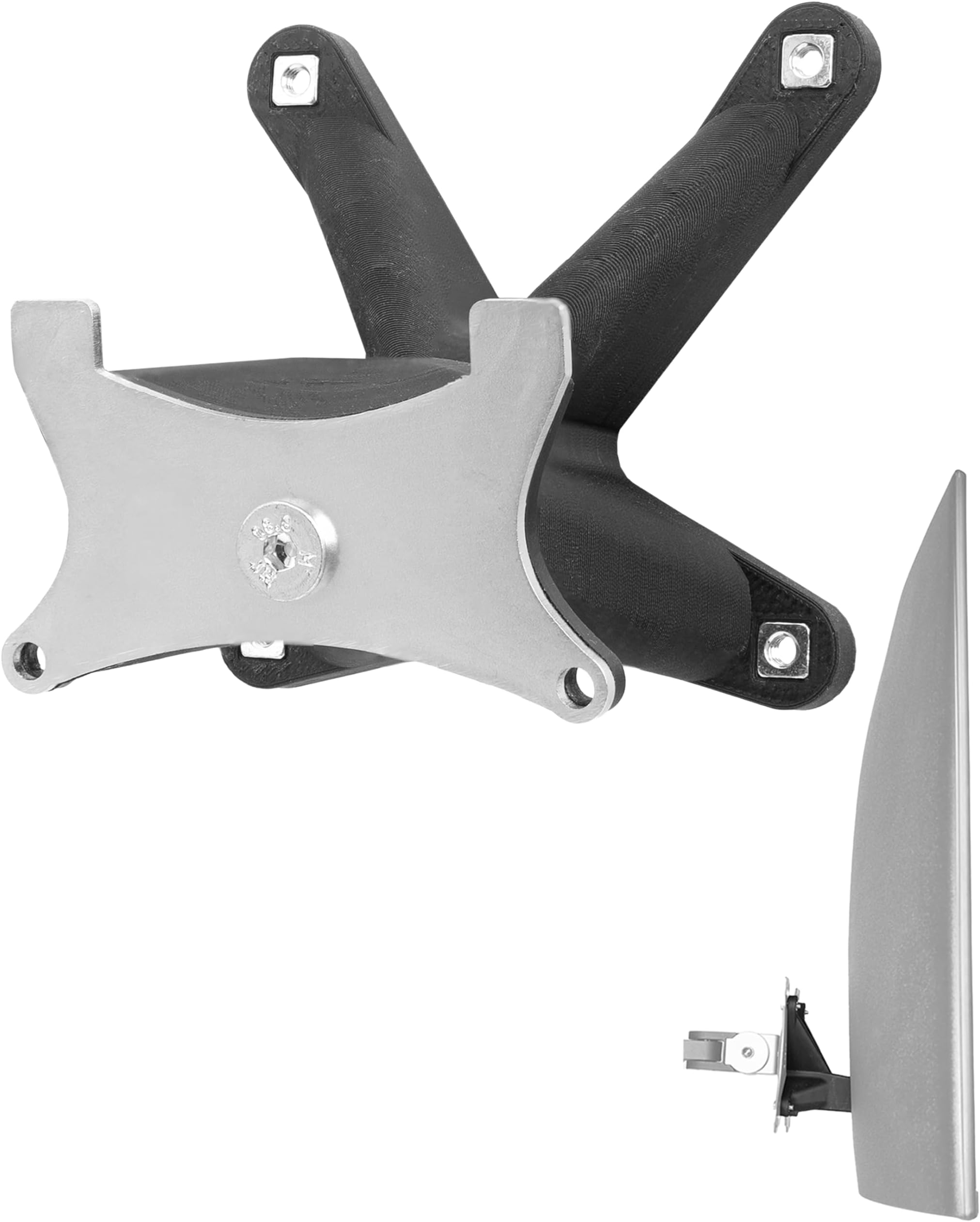 3IDEEVESA Adapter Compatible with Samsung Monitor (U32R590, U32R592, U32R594, UR59C, LU32R590 and More) - VESA Mount Adapter 75x75 mm, for Monitors Without VESA Connection (1-Pack)