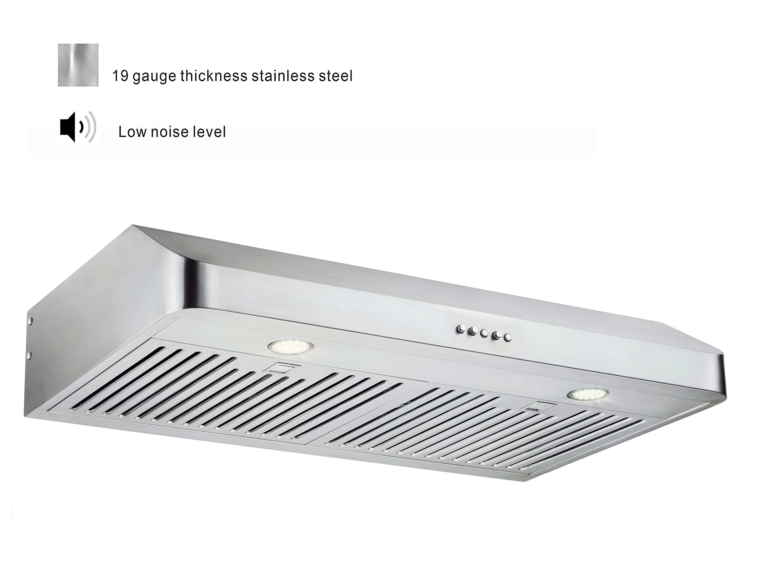 30 Inch Under Range Hood, EVERKITCH, Kitchen V...B07X9Y51RM