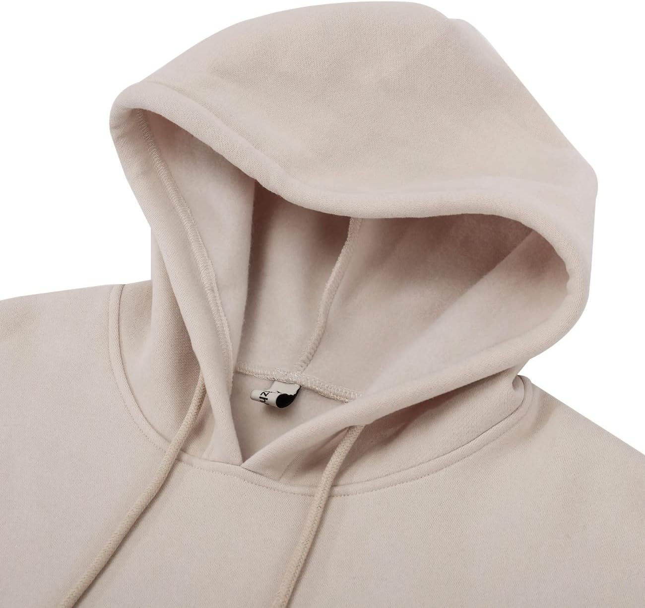 Amazhiyu Women's Cropped Hoodies Long Sleeves Fleece Crop Top Sweatshirt with Hooded - Image 2