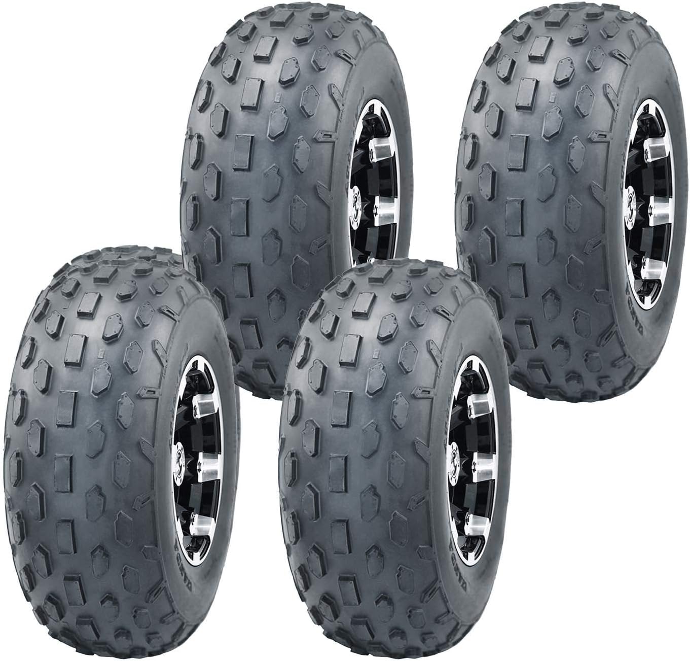 WANDA Set 4 ATV Tires 19X7-8 19X7X8 4PR 10007