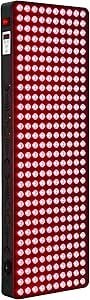 Supersred Red Light Therapy for Body Face,Extra Large Infrared Red Light Therapy Panel Full Body for Pain Relief,LED 660nm Red Light Panel & 850nm Near-Infrared Therapy Device (300 LEDs - 1500W)
