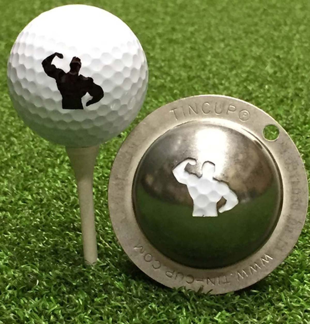 Tin Cup Big Hitter Golf Ball Marking Stencil