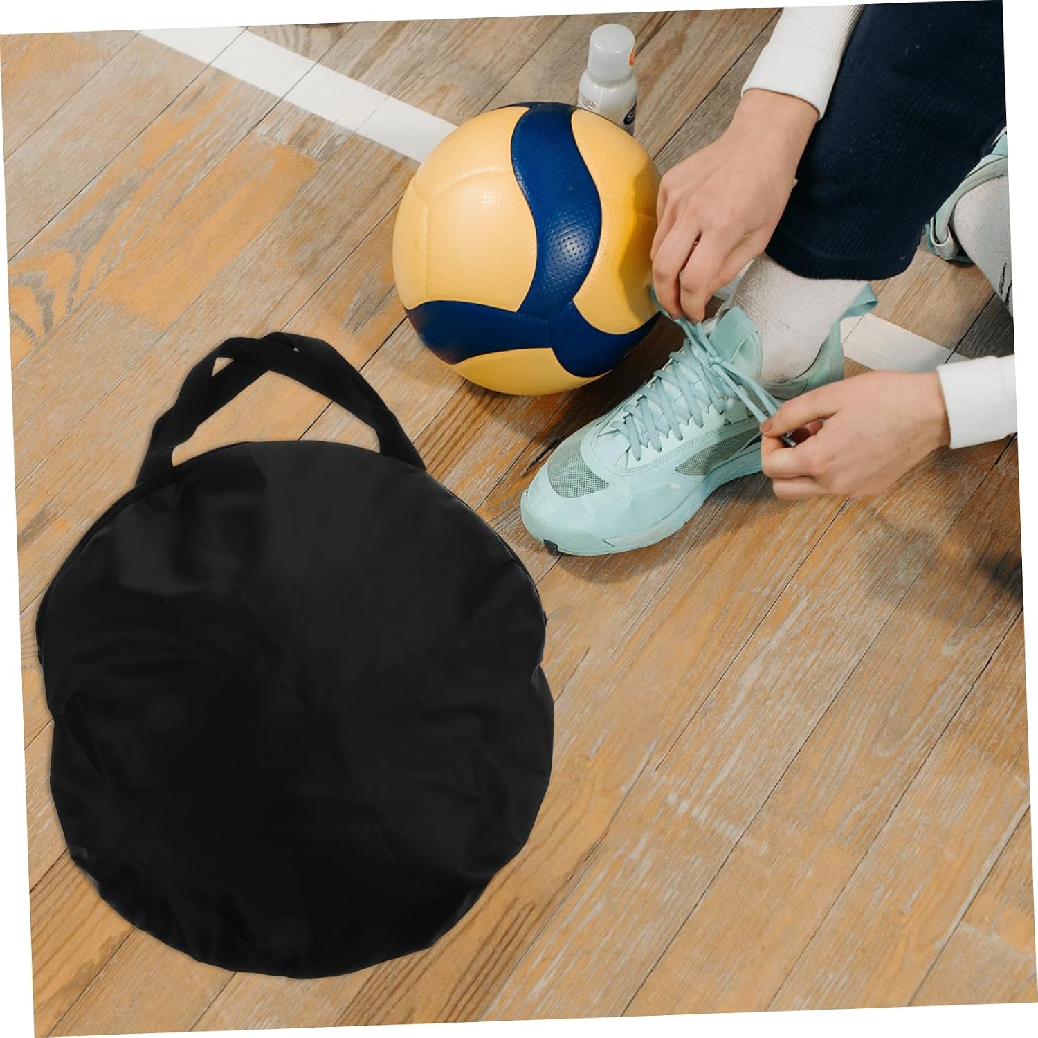 Garneck Soccer Goal Net Carry Bag Portable Storage Case for Football Nets Space-saving Design for and Organization and Lightweight Storage
