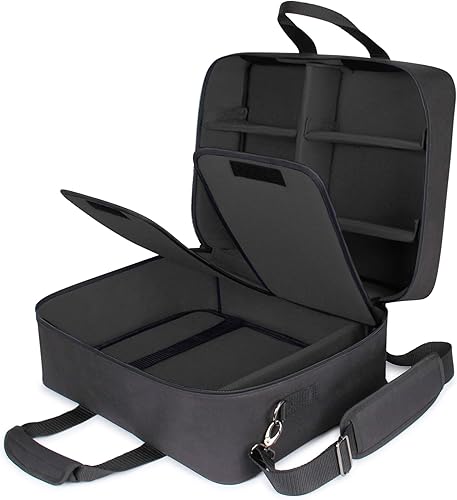 USA GEAR Estuche portátil para estación de energía  Estuche de transporte para generador solar con interior personalizable y exterior resistente al