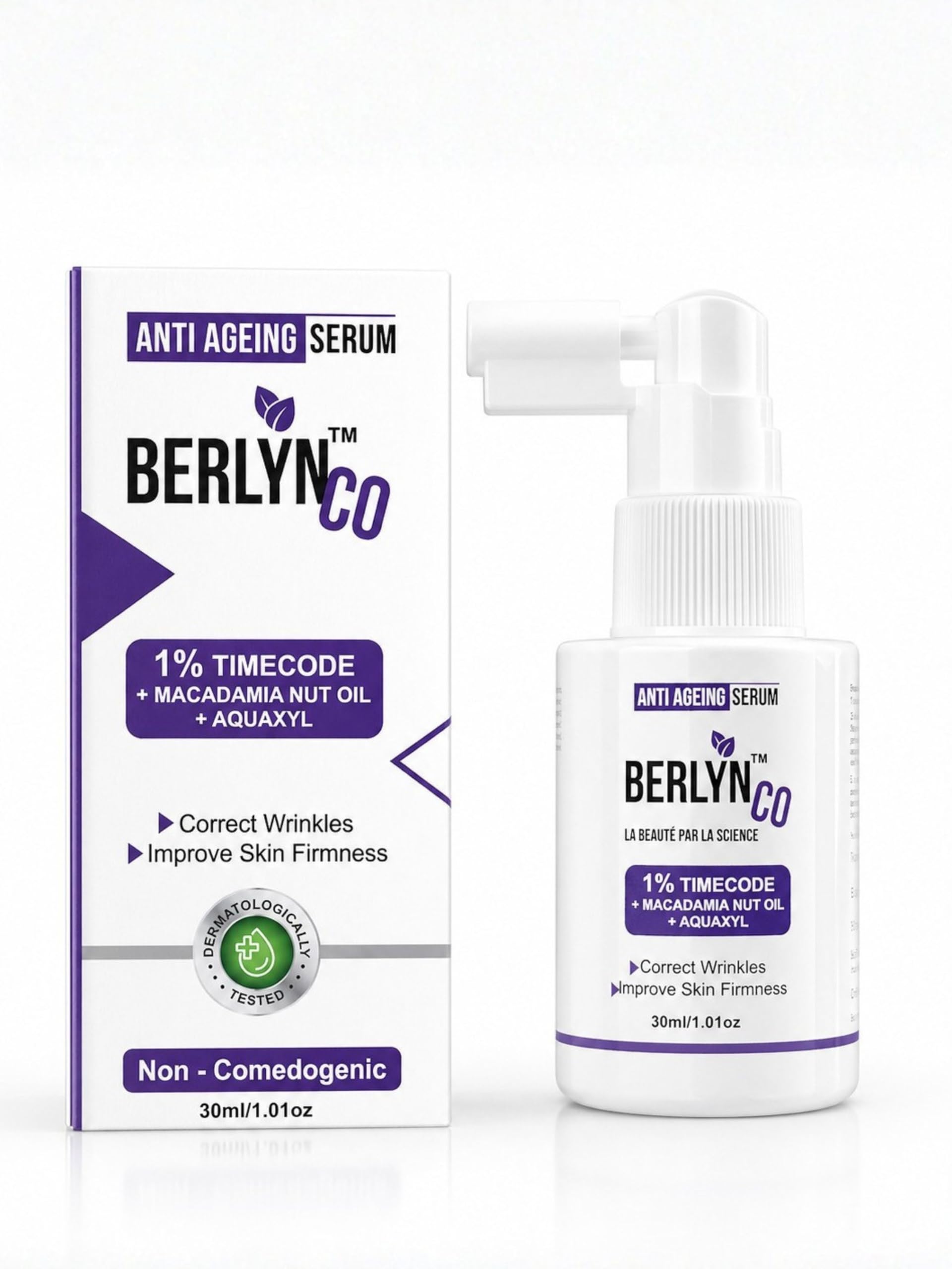 ANTI AGEING SERUM FOR WRINKLE | 1% TIMECODE™ + Macadamia Nut Oil + Aquaxyl | Collagen Booster Face Serum | Reduces Fine Lines, Boosts Firmness, Hydrates & Brightens Skin | Anti Wrinkle Serum for Women & Men – 30ml-image-20