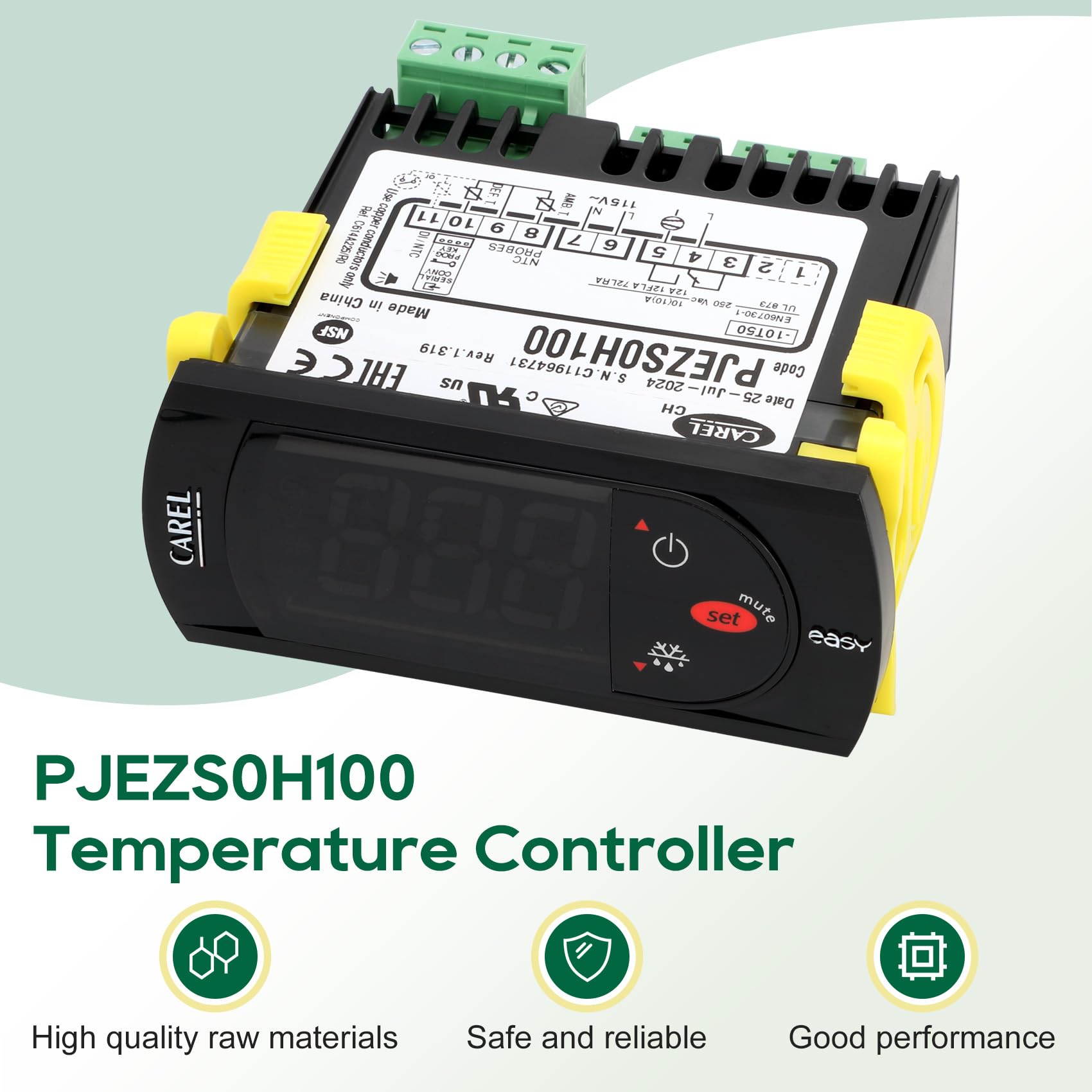 Carel PJEZS0H100 Temperature Controller - Digital Thermostat -2