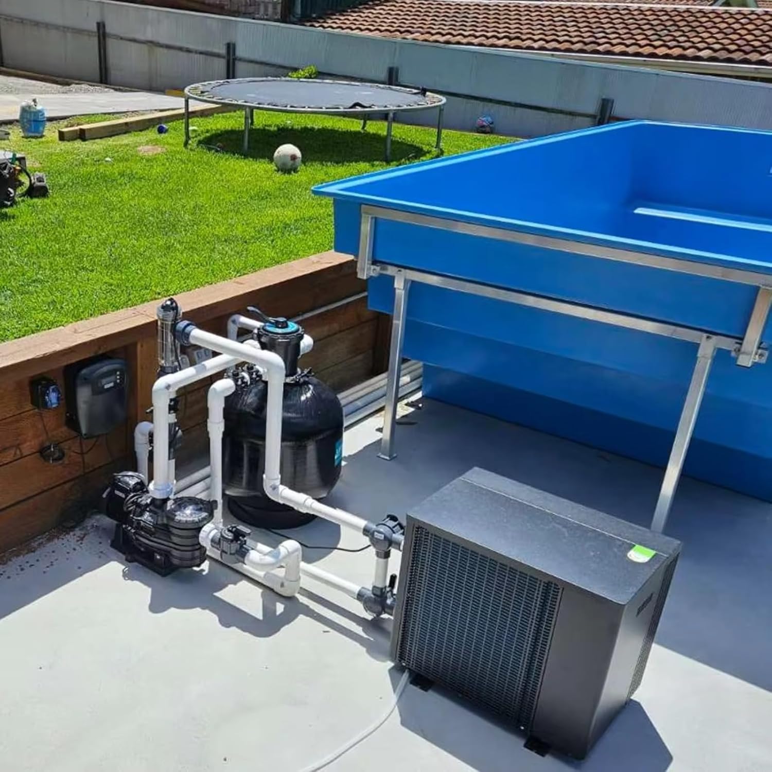 Backyard Pool Family Swimming Pool Outdoor Pool Frame Pool with Customizable Design Options for Hotels, Resorts, and Family Homes