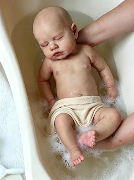 Zero Pam Silicone Baby Doll Girl 12 in Reborn Baby Dolls Silicone Full Body