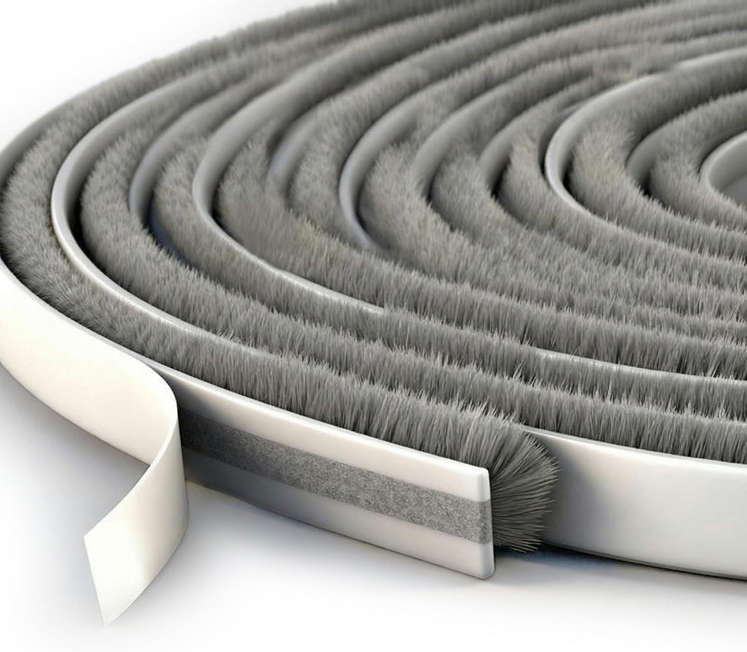 Weather Stripping Door Seal Window Seal - 20FT Brush Window Insulation Door Weather Stripping Anti-Draft for Door Insulation Soundproofing