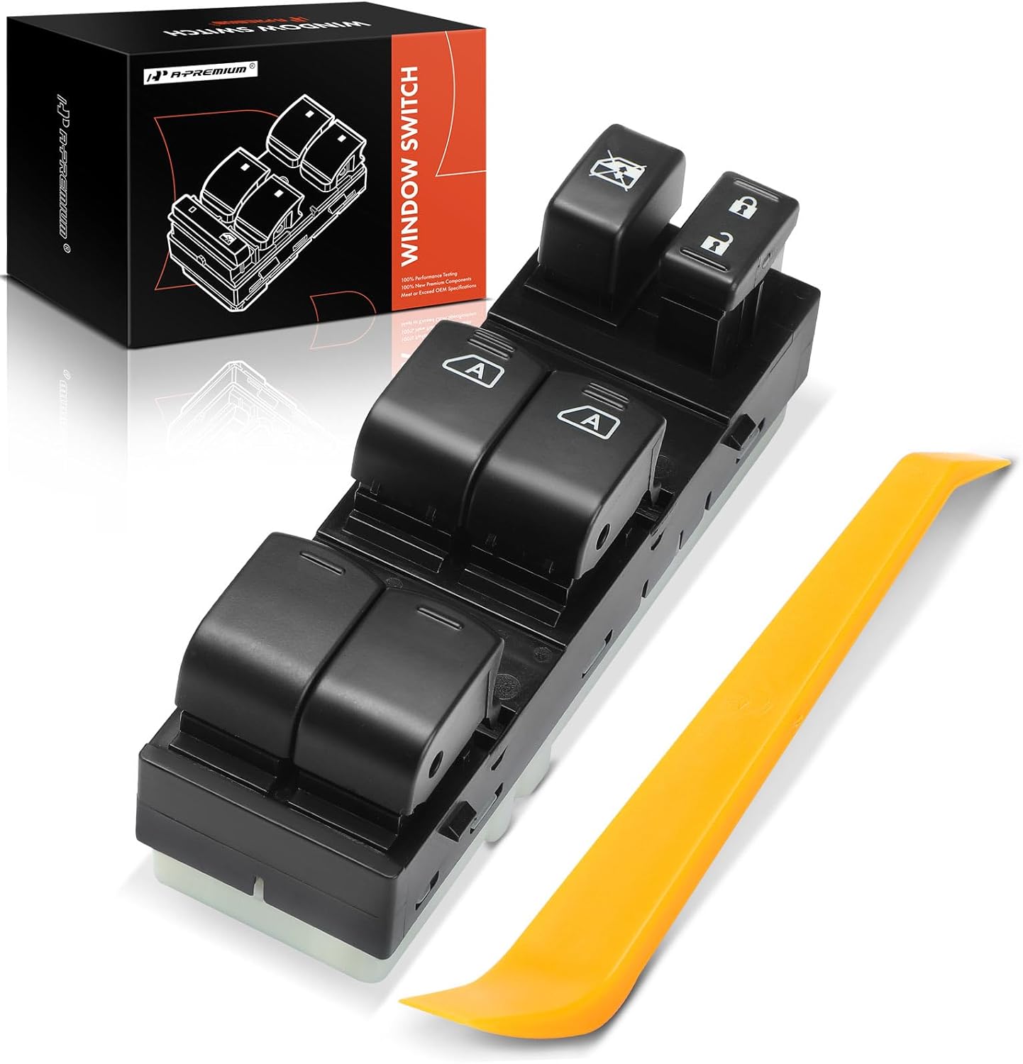 A-Premium Master Power Window Switch Compatible with Nissan - 2009-2014 - Murano