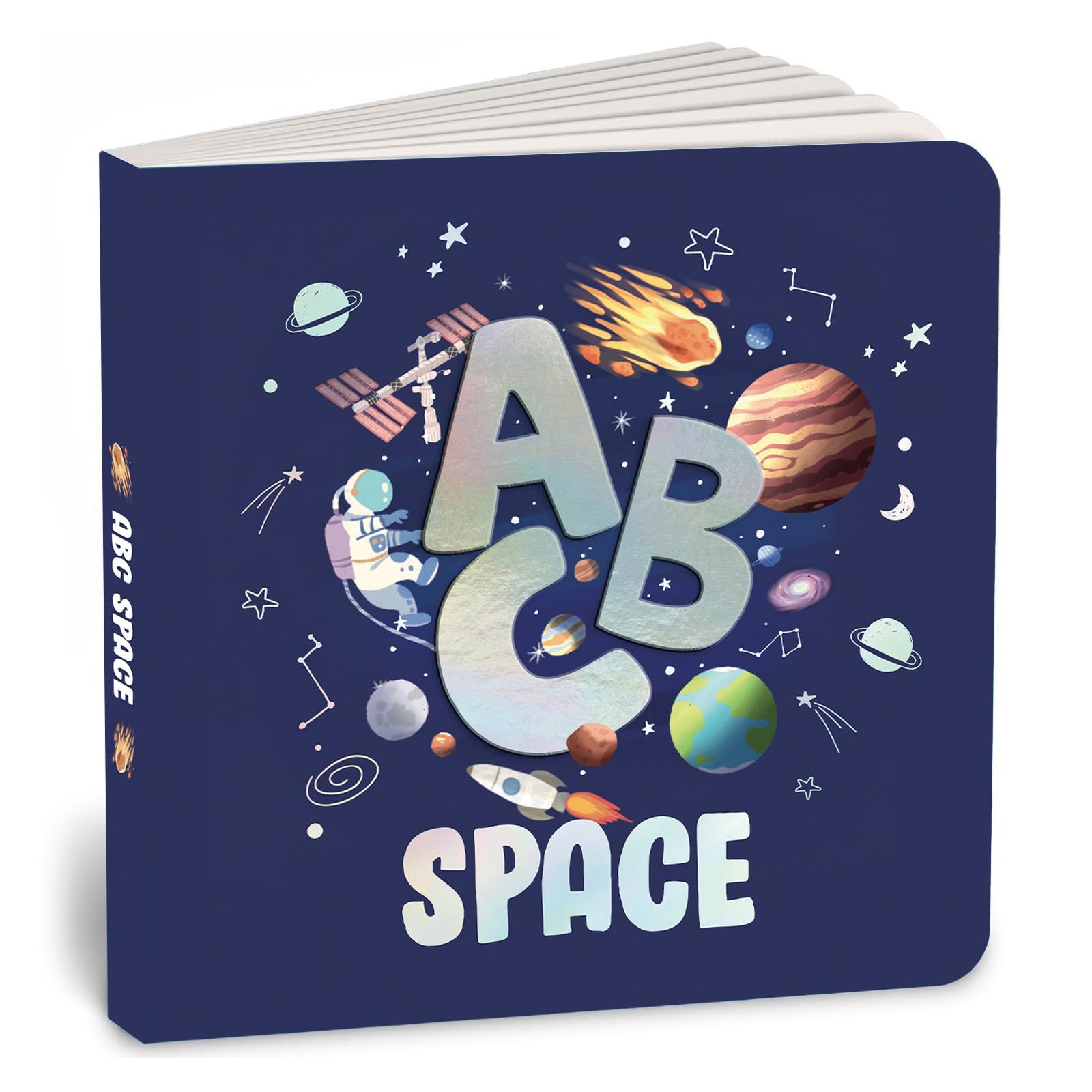 ABC Space: An Engaging Illustrated Board Book | A to Z Space Exploration for Kids, Toddlers | Book for 3+ [Penguin Early Learning Series]