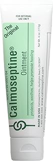 Calmoseptine Ointment Tube, Soothes Skin Irritations - 4 Oz (Pack of 3)