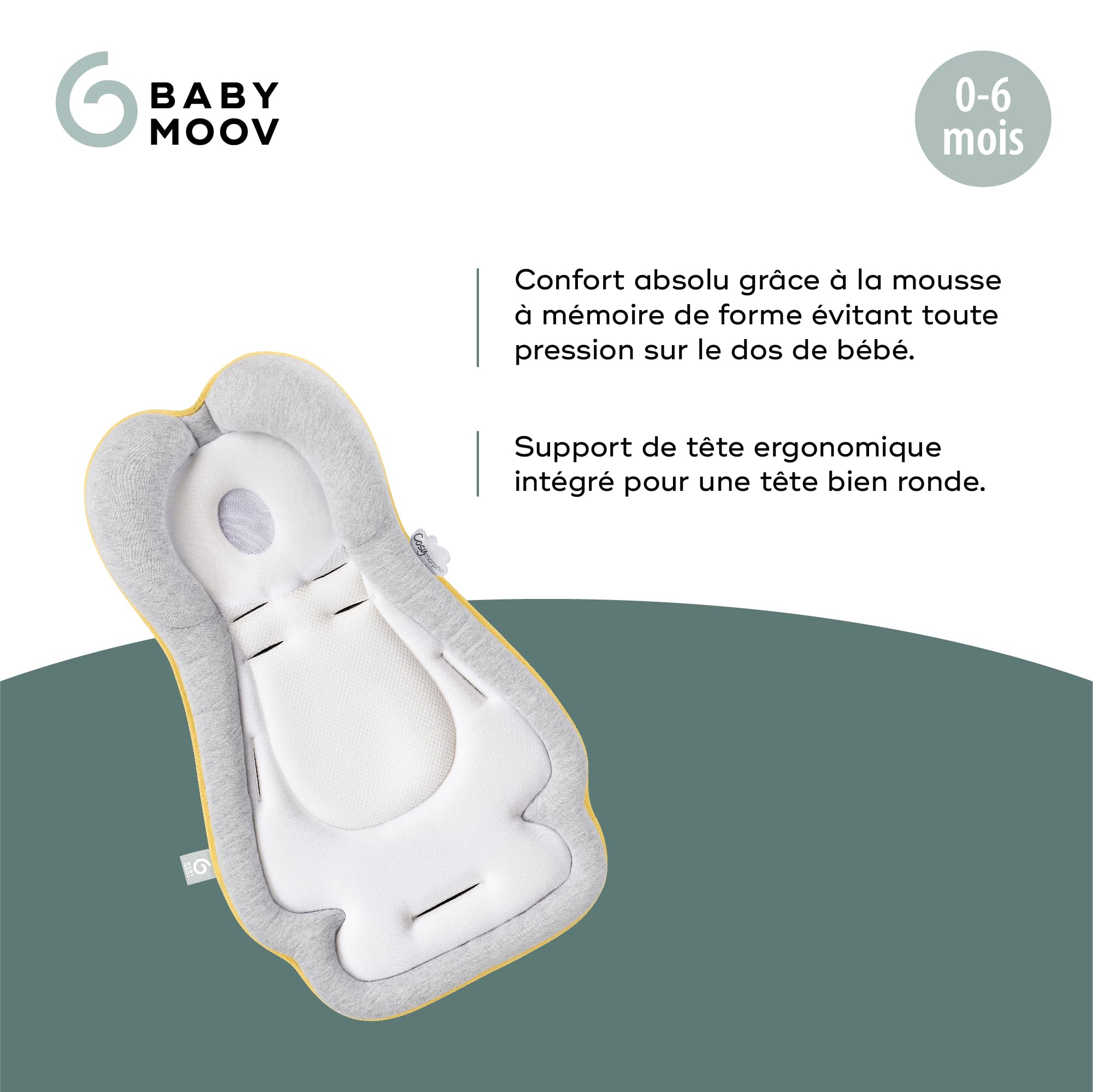 Babymoov Cosymorpho Fresh Smokey Réducteur Universel pour Bébé
