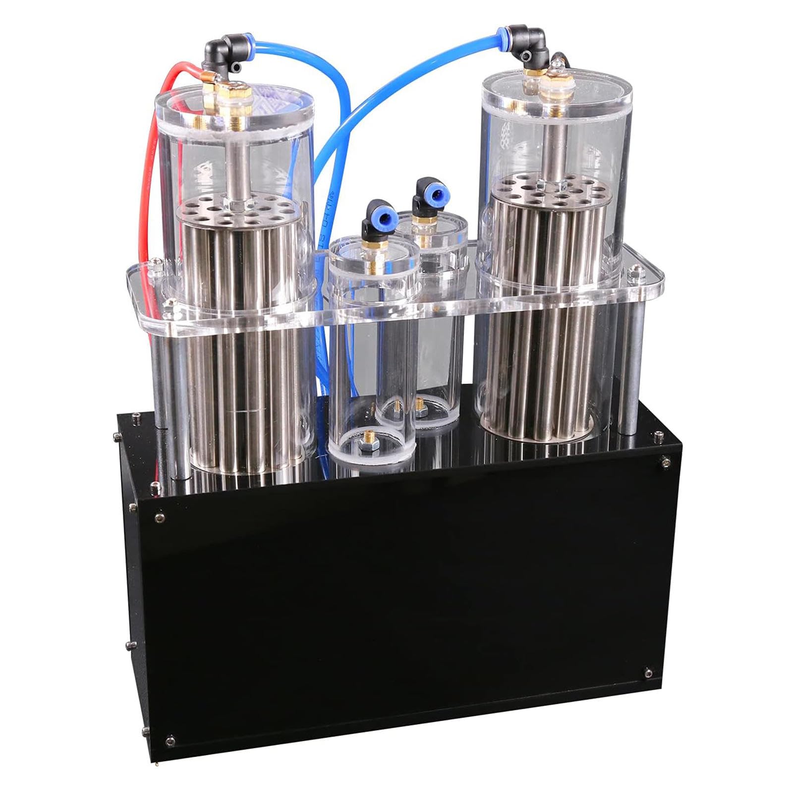 Dispositivo Experimental de Electrólisis de Agua, Electrólisis de Separación de Hidrógeno y Oxígeno del Generador de Agua con Estructura de Doble Salida de Aire para Equipos de Laboratorio