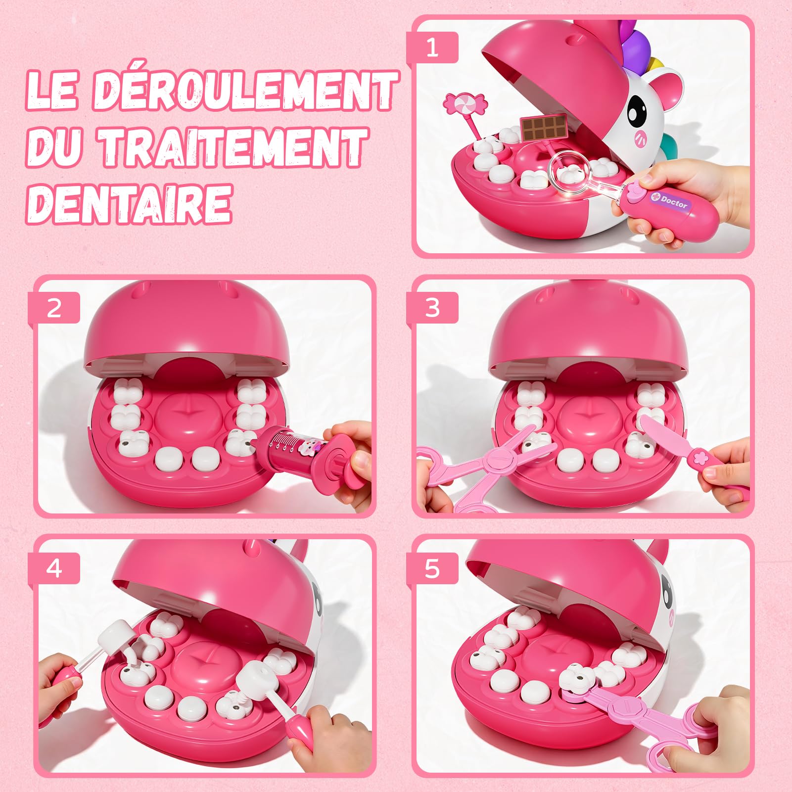 Valigetta Dottore Rosa Strumenti-8883