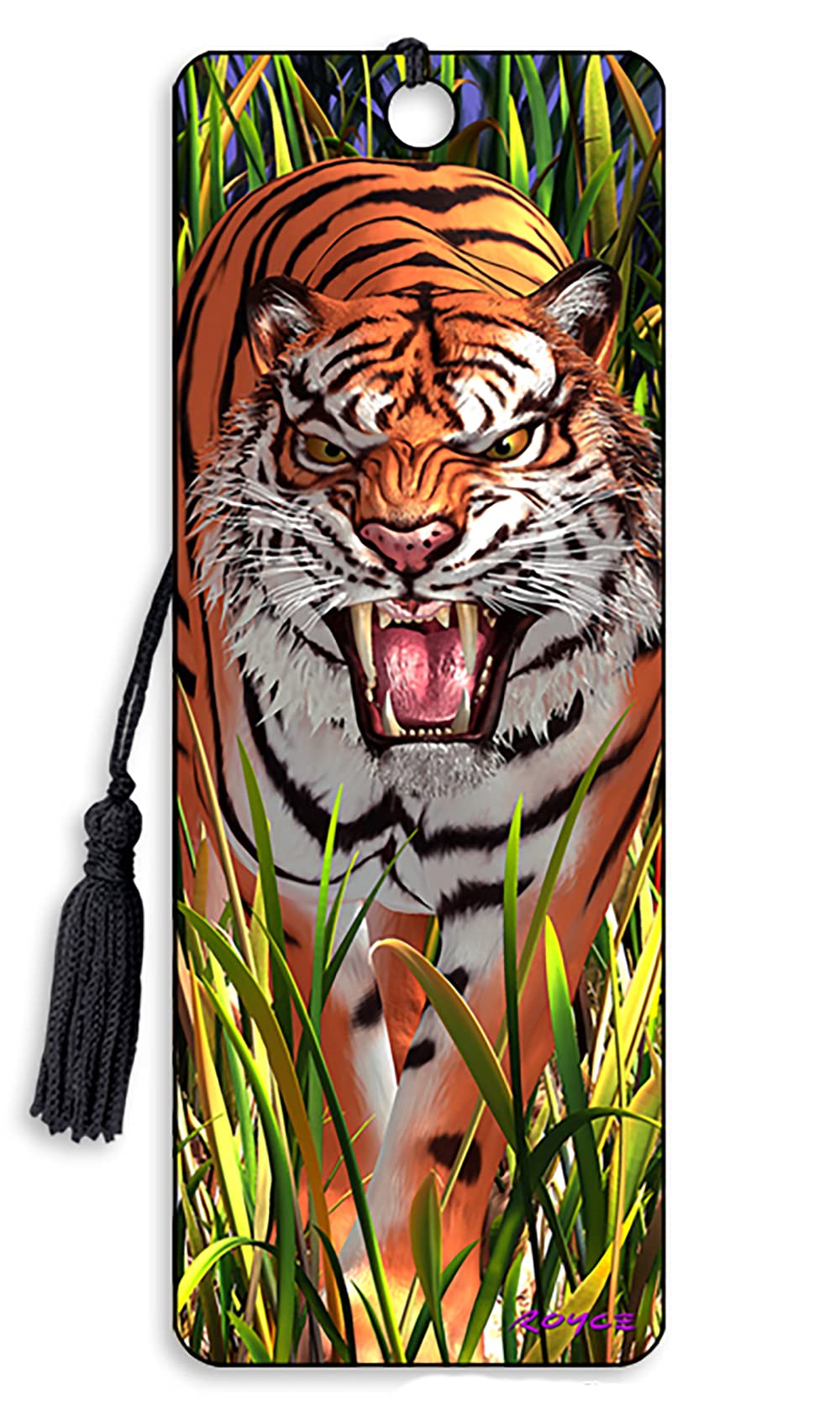 Tiger Trouble - 3D Bookmark