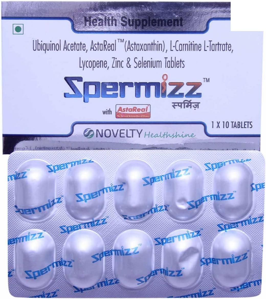 SPERMIZZ - Strip of 10 Tablets