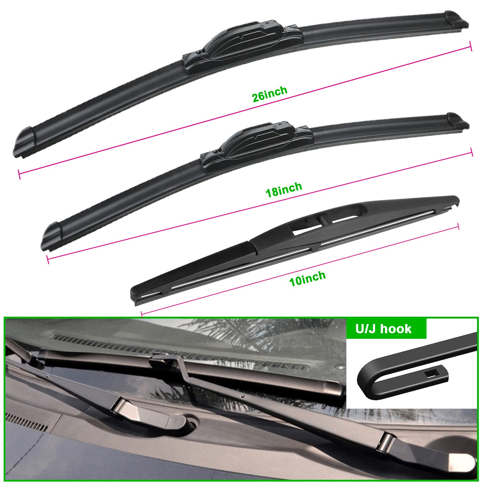 Headlight Assemblies For 2022 For Honda HR-V Genuine Honda Wiper - Foto 8