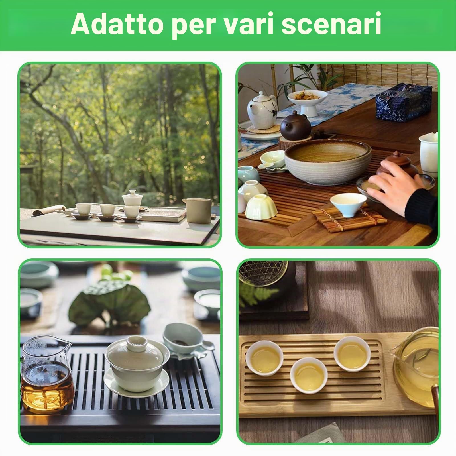 Teiera in vetro di alta qualità, 1,5 l, con coperchio, resistente al calore, con infusore in acciaio inox, per preparare tè sfusi